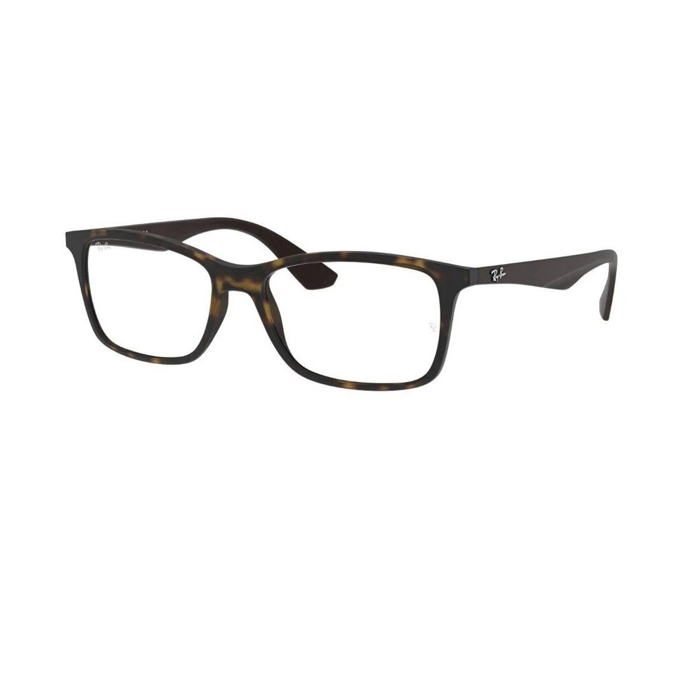 Ray Ban RB RX 7047 5573 Havana Brown Authentic Eyeglasses w/Case 56-17 145